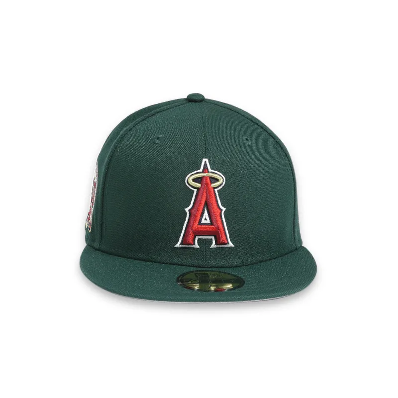 [70685658] Los Angeles Angels 50th Anniversary Green 59FIFTY Men's Fitted Hat