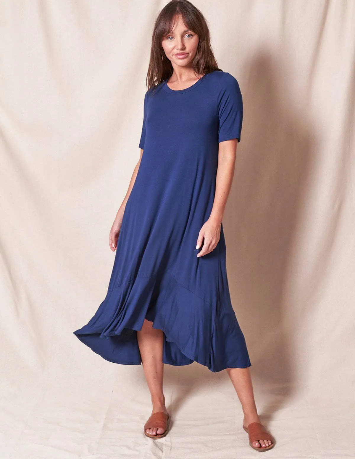 Ava Pocket Tee Dress - Small Only