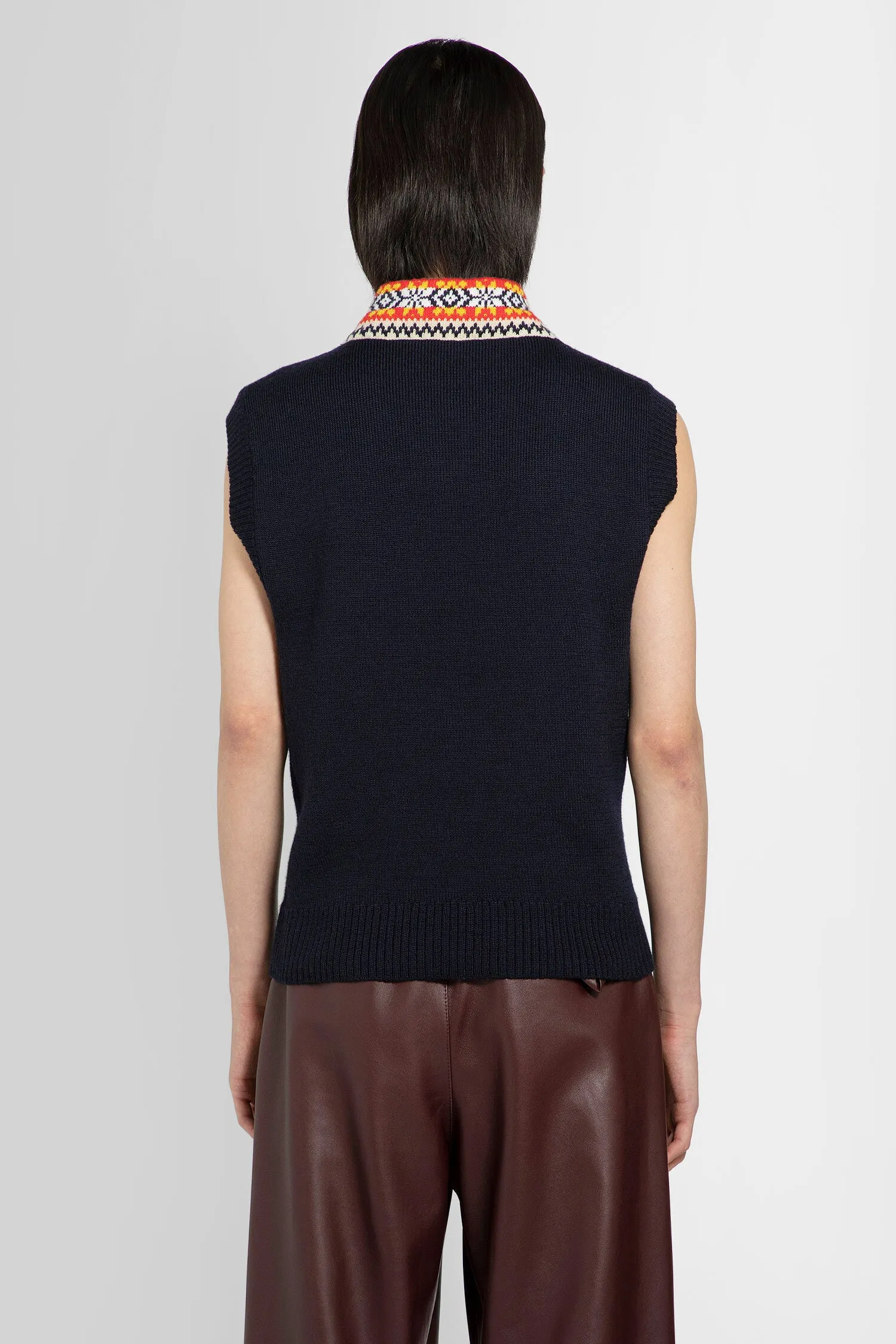 BOTTEGA VENETA MAN BLUE VESTS