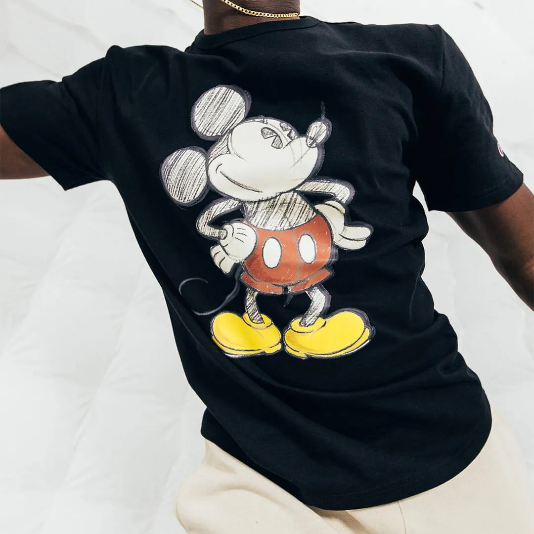 Champion Mickey Tee Black