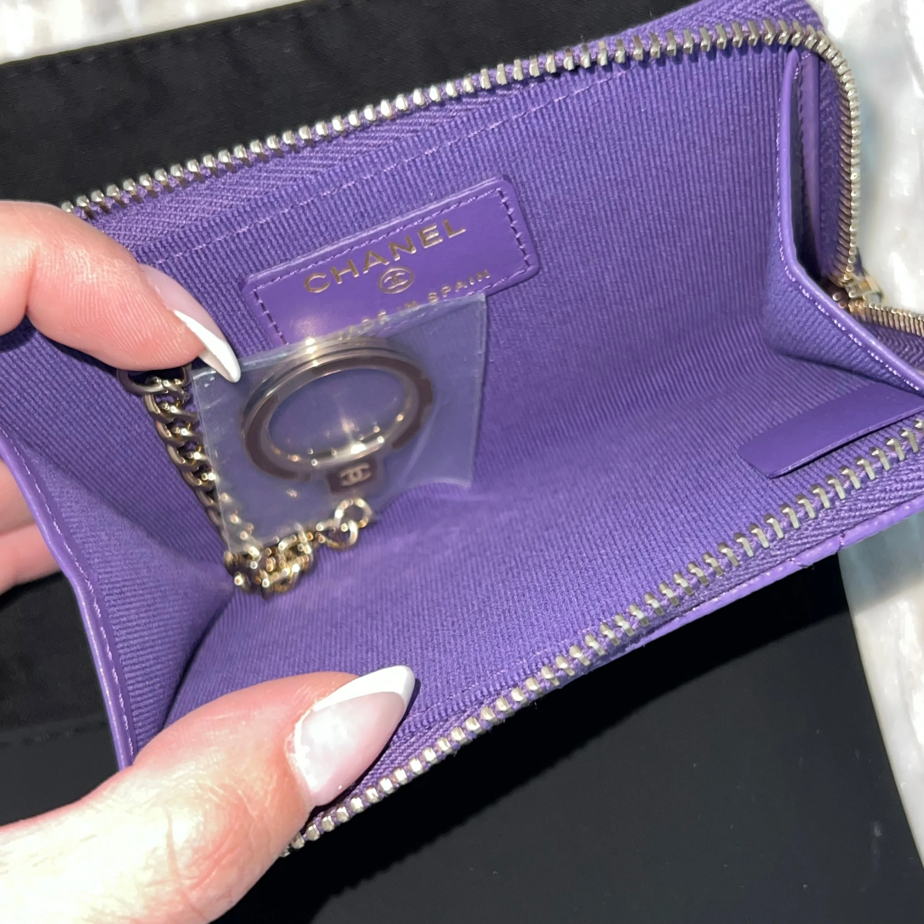 Chanel Key Pouch