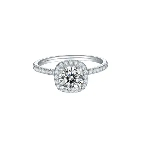 CLAUDIA MOISSANITE RING