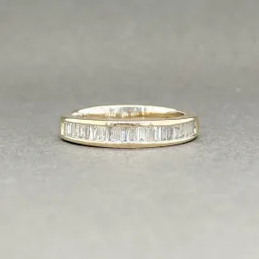 Estate 14K Y Gold 0.50ctw G/SI2-I1 Diamond Anniversary Ring