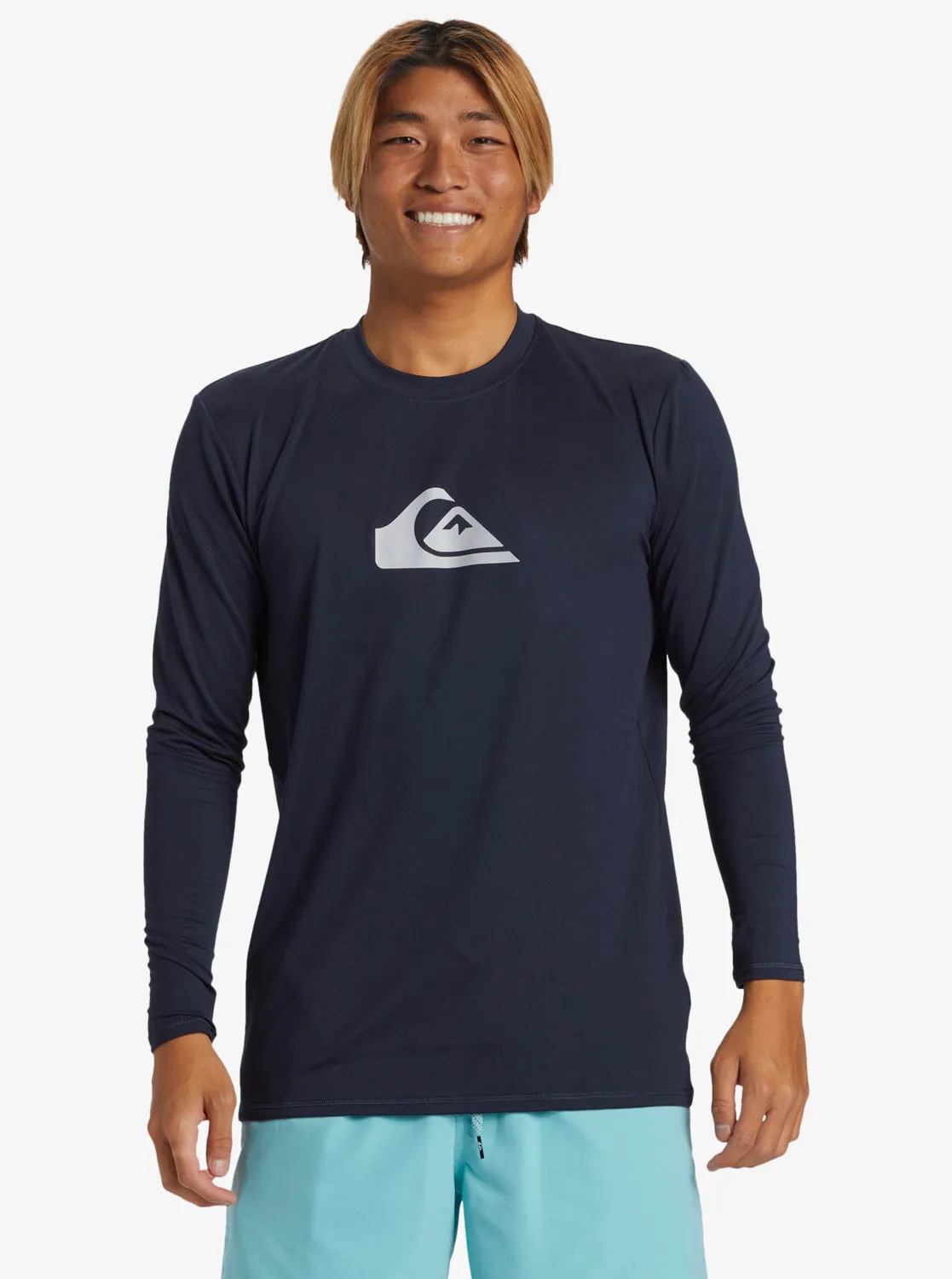 Everyday Long Sleeve Surf Tee - Dark Navy