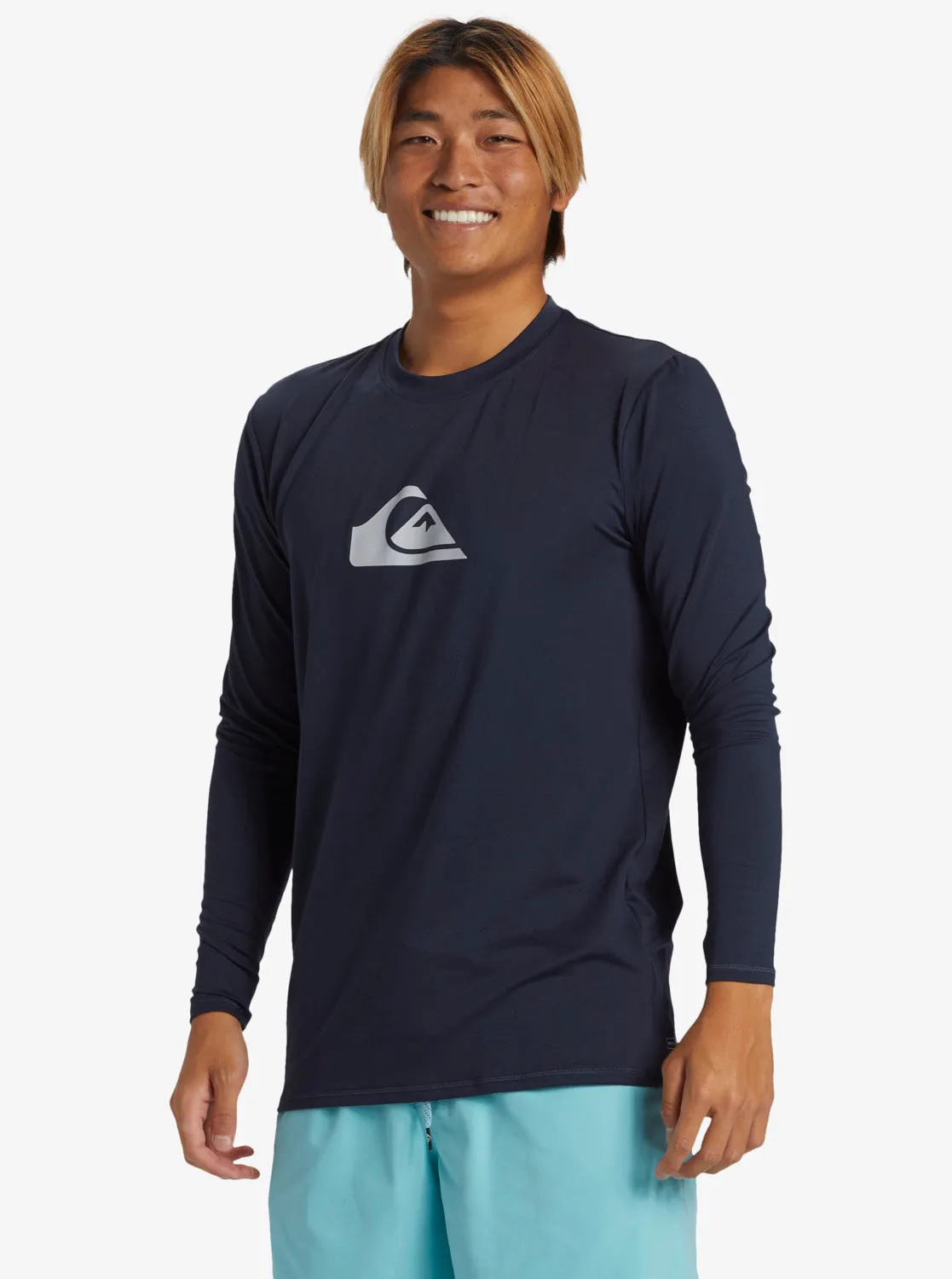 Everyday Long Sleeve Surf Tee - Dark Navy