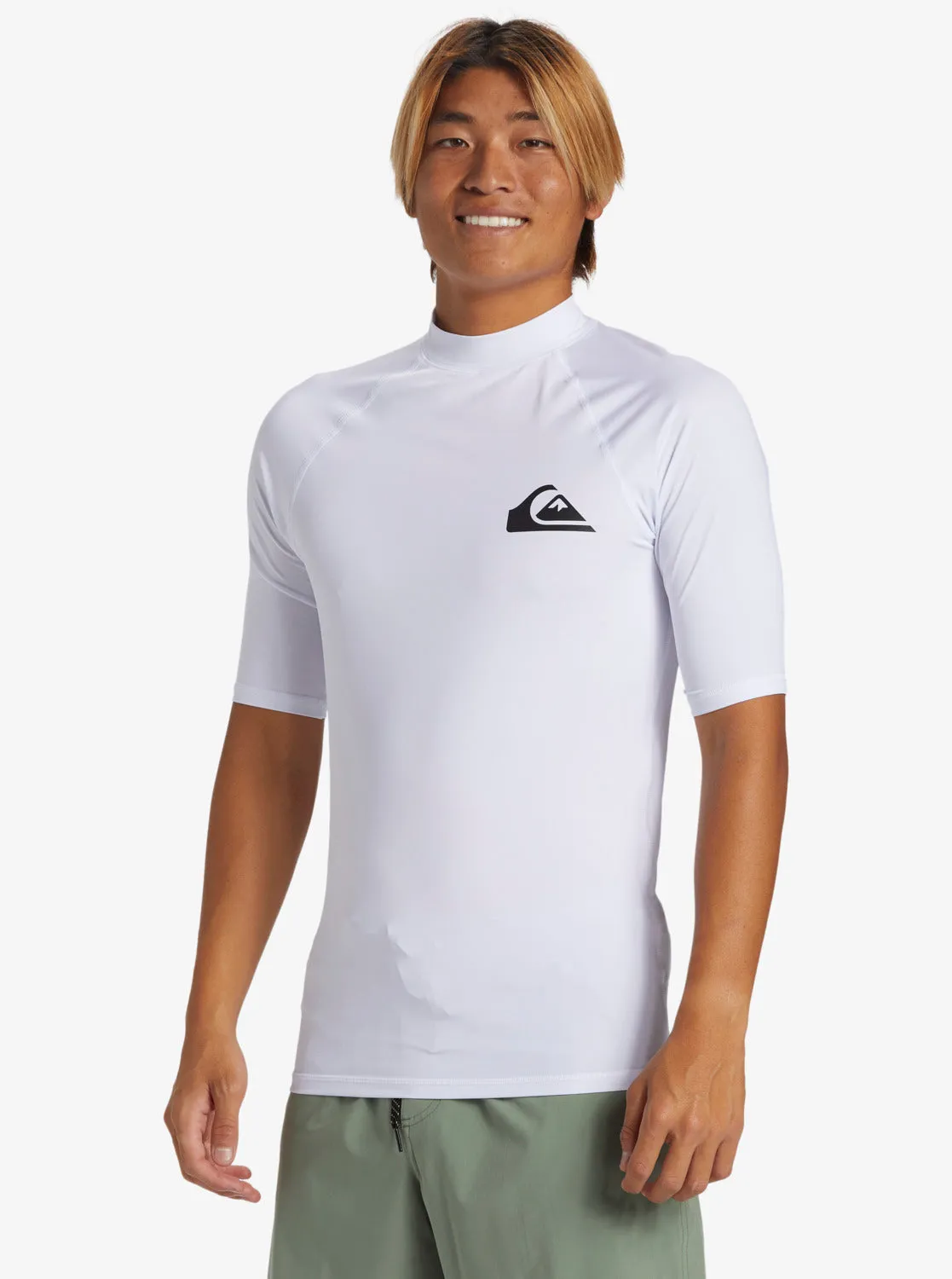 Everyday UPF 50 Short Sleeve Rashguard - White