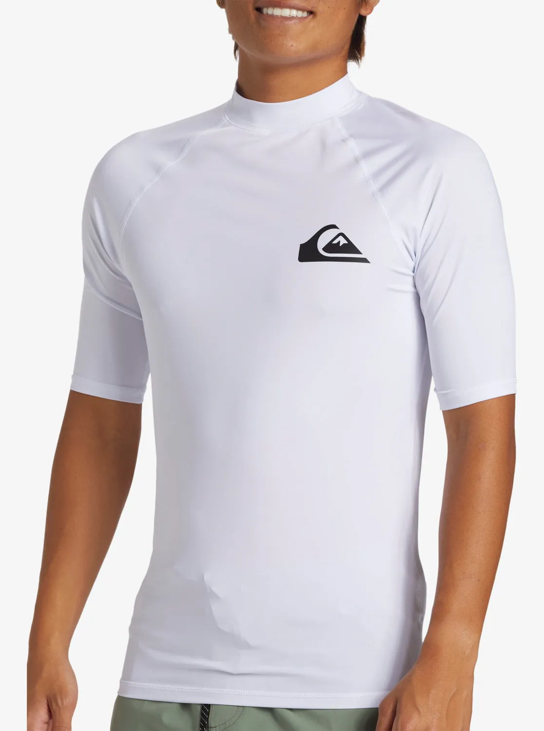 Everyday UPF 50 Short Sleeve Rashguard - White