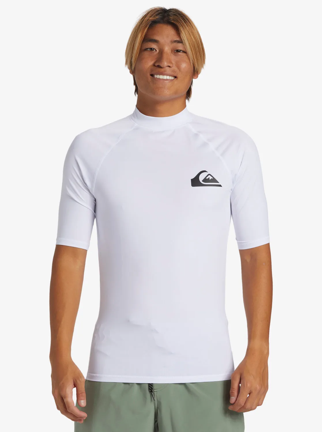 Everyday UPF 50 Short Sleeve Rashguard - White