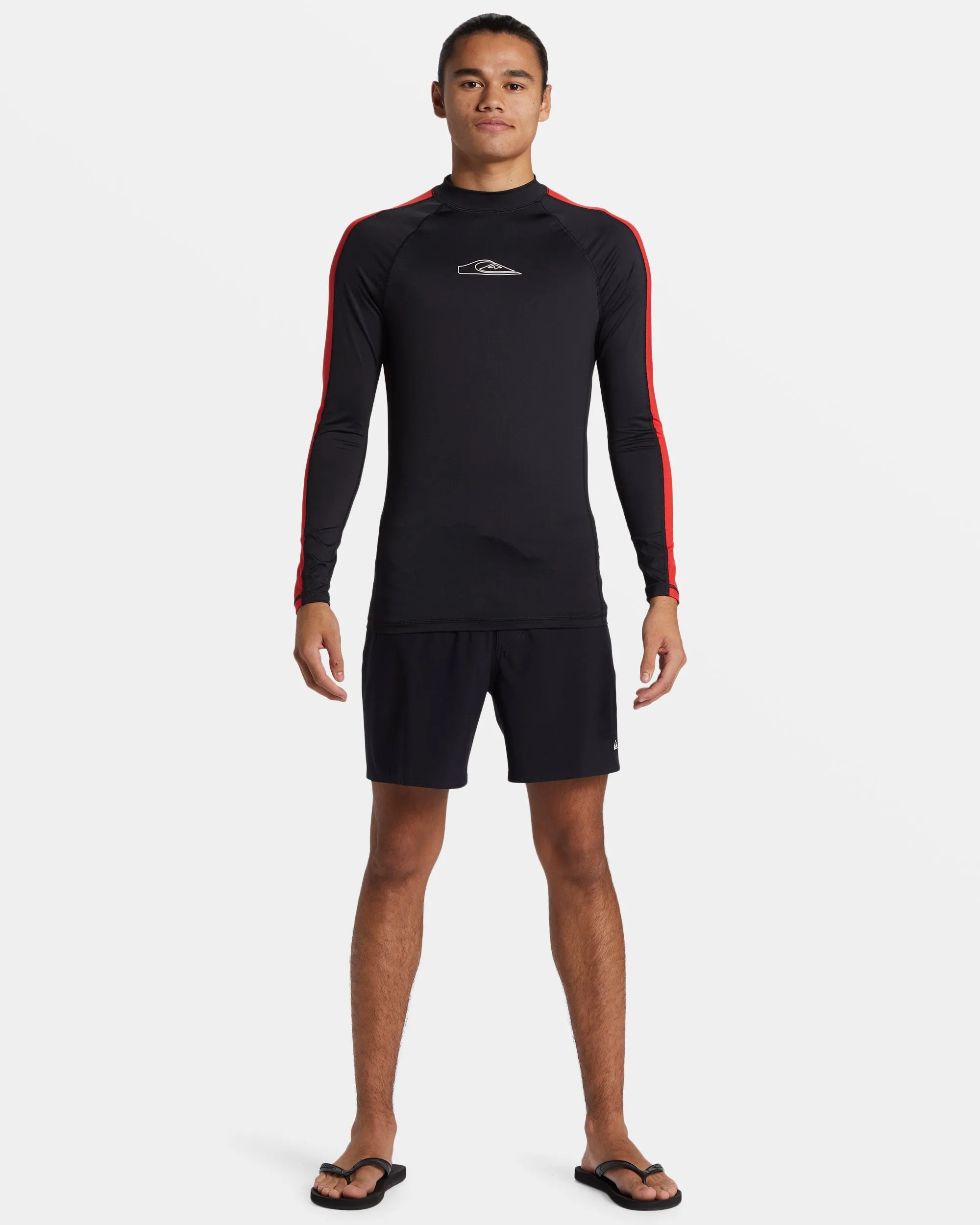 Griff Long Sleeve Surf Tee - Black