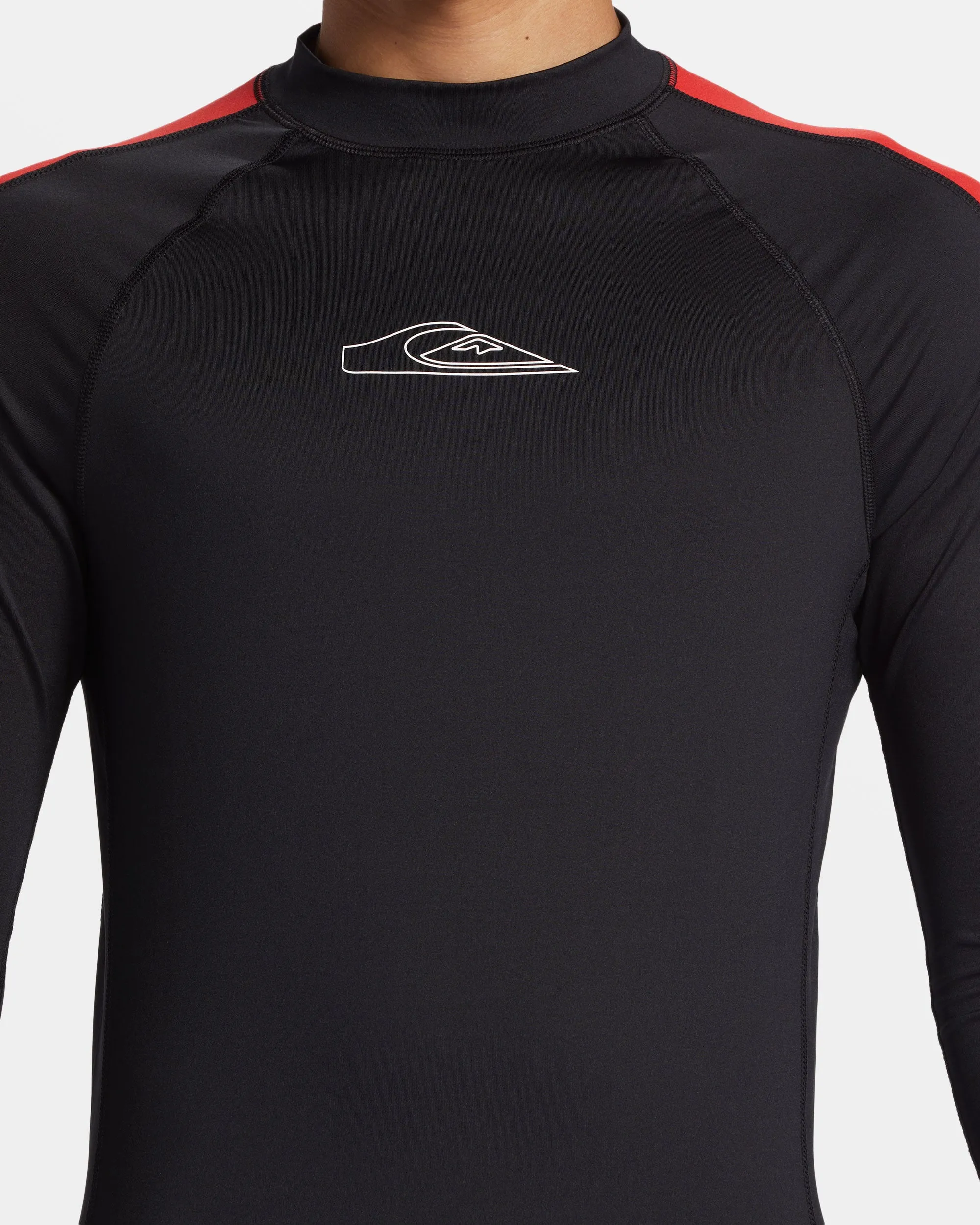 Griff Long Sleeve Surf Tee - Black