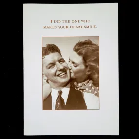 Heart Smile Greeting Card