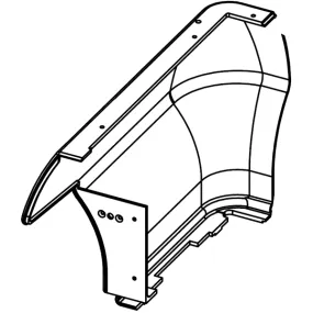 La Marzocco 'FB-80' Left Side Panel