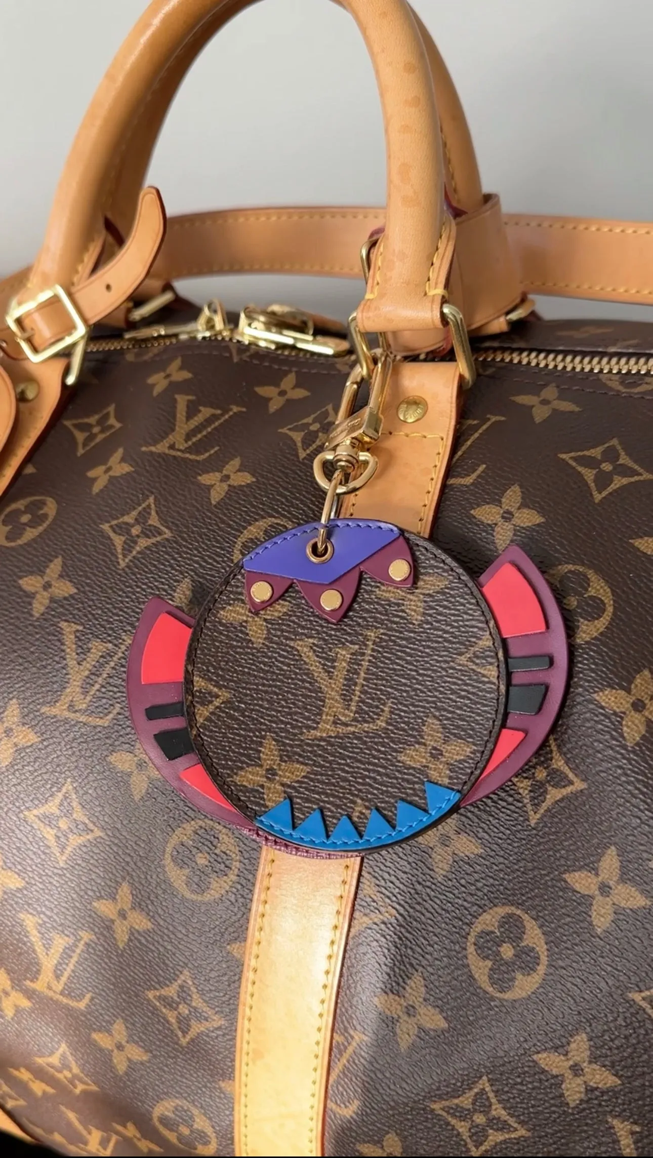 Louis Vuitton Monogram Totem Mirror Bag Charm