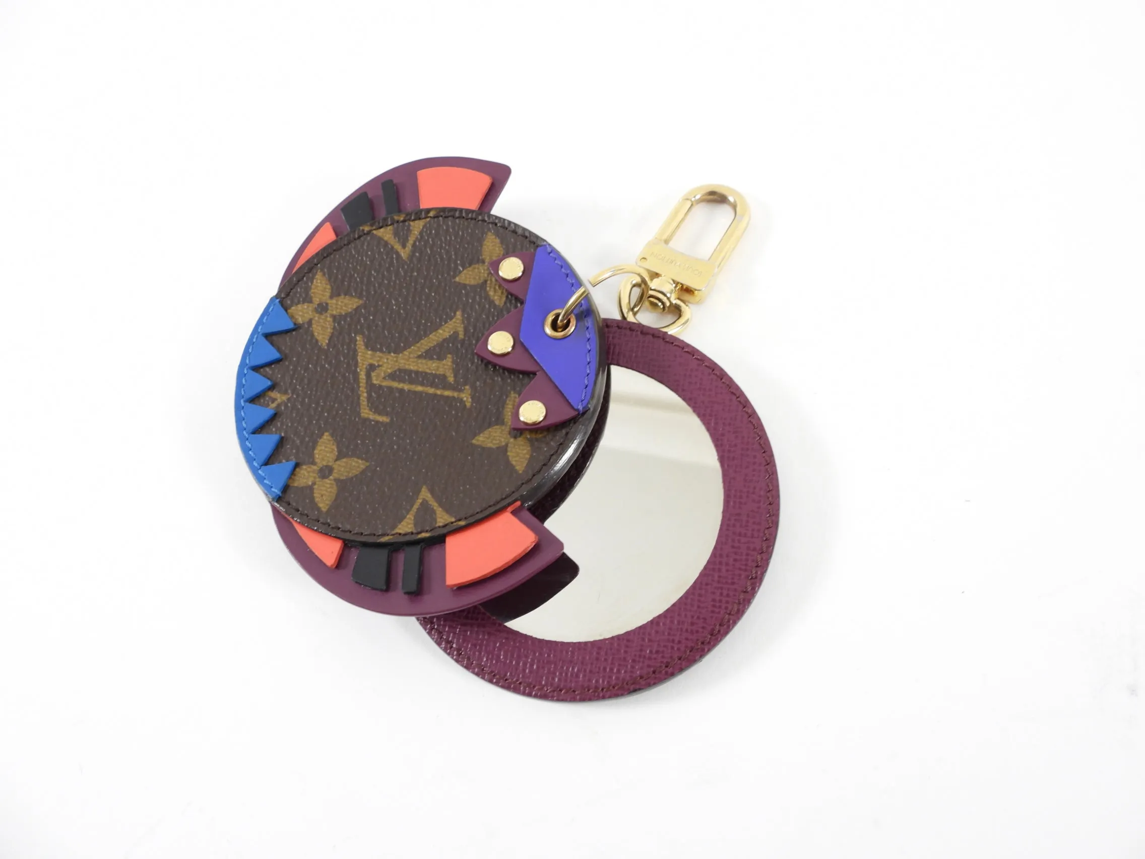 Louis Vuitton Monogram Totem Mirror Bag Charm