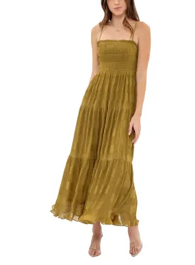 Marielle Tier Pleated Maxi