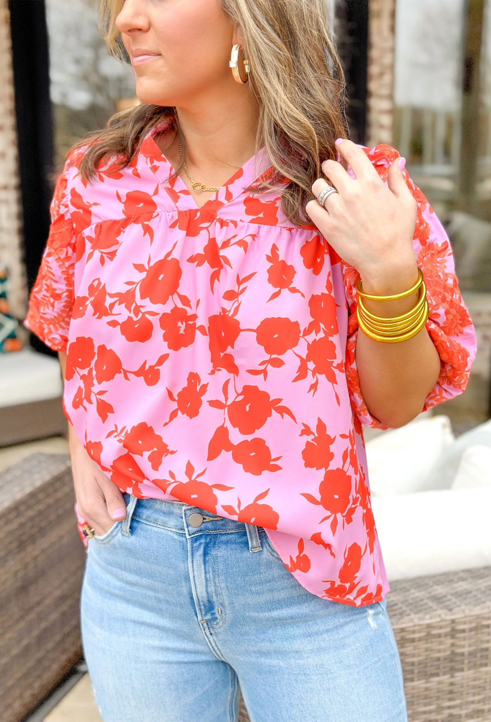 Melbourne Summers Floral Blouse