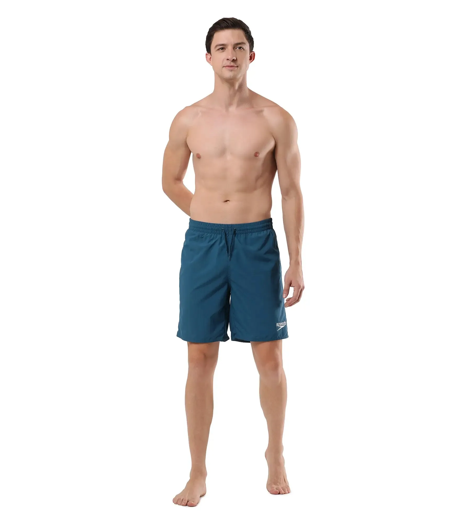 Men's Essential Watershorts - Darkteal  &  White