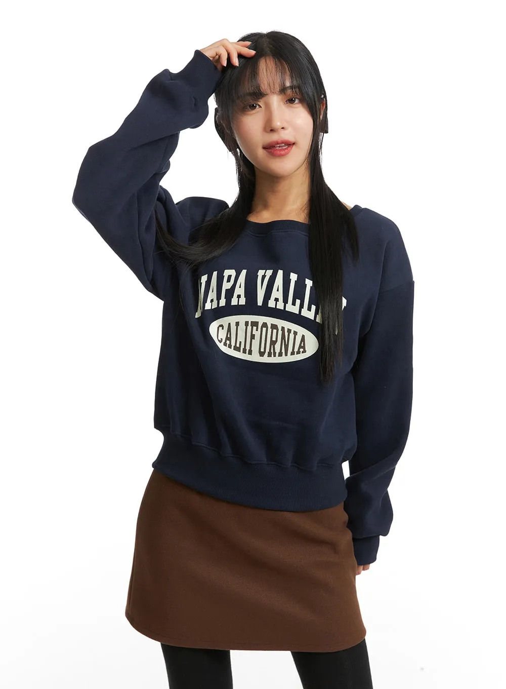 Napa Valley Round Neck Sweatshirt OJ405