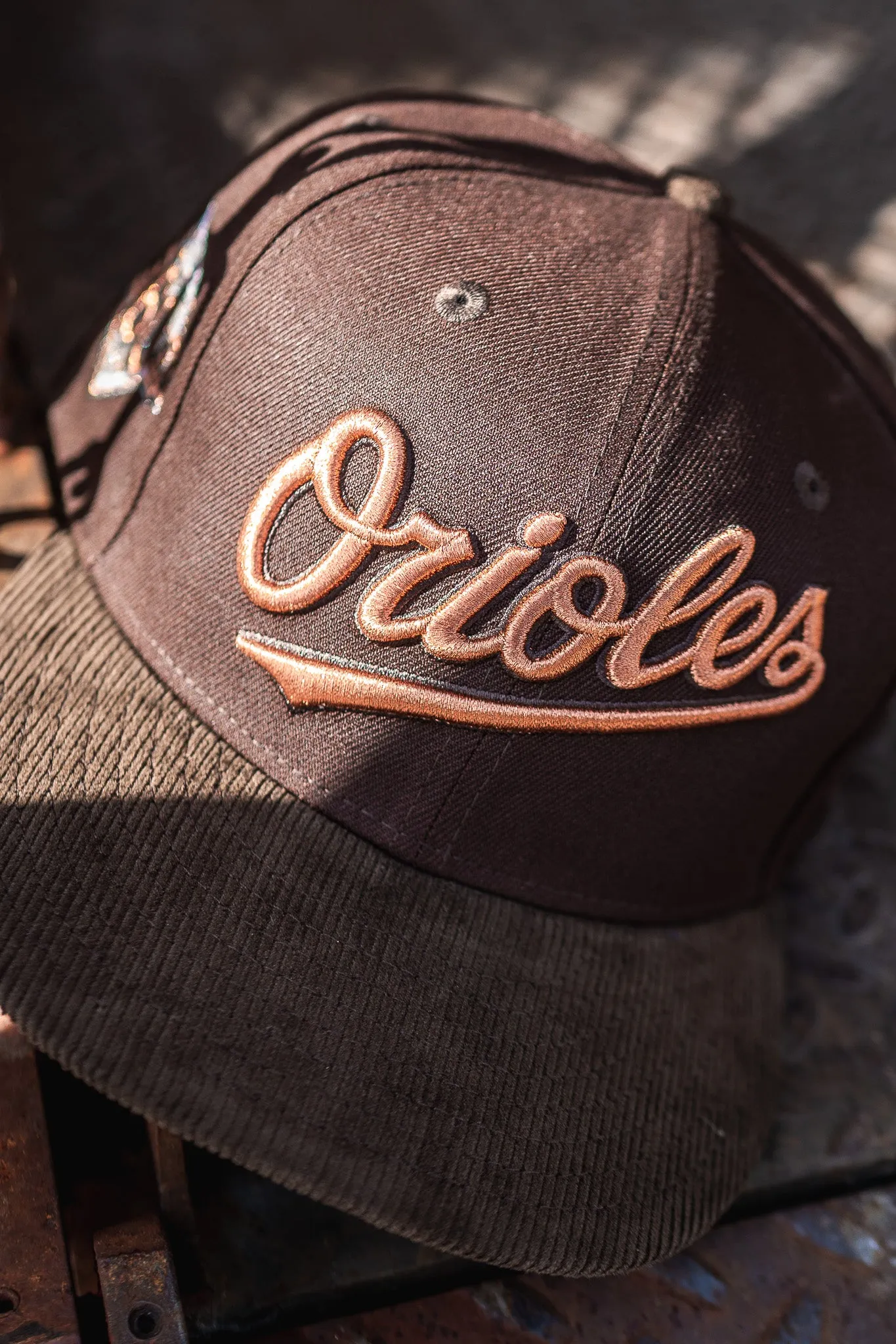 New Era Baltimore Orioles 60th Anniversary Green UV (Mocha/Corduroy)