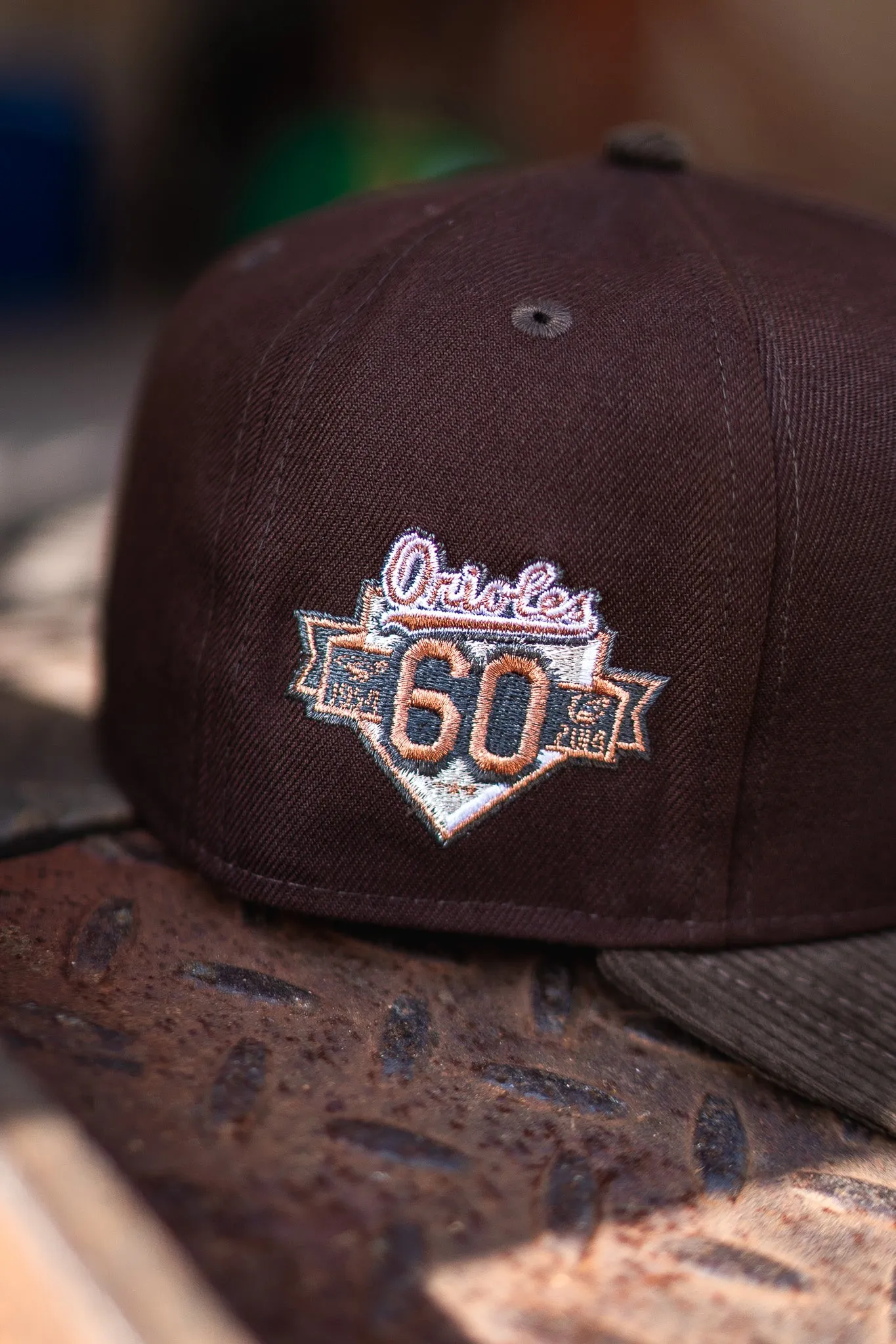 New Era Baltimore Orioles 60th Anniversary Green UV (Mocha/Corduroy)