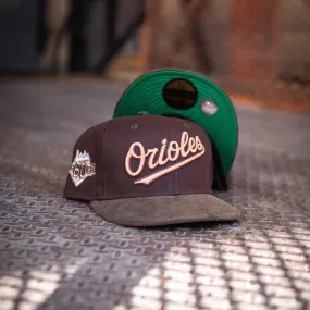 New Era Baltimore Orioles 60th Anniversary Green UV (Mocha/Corduroy)