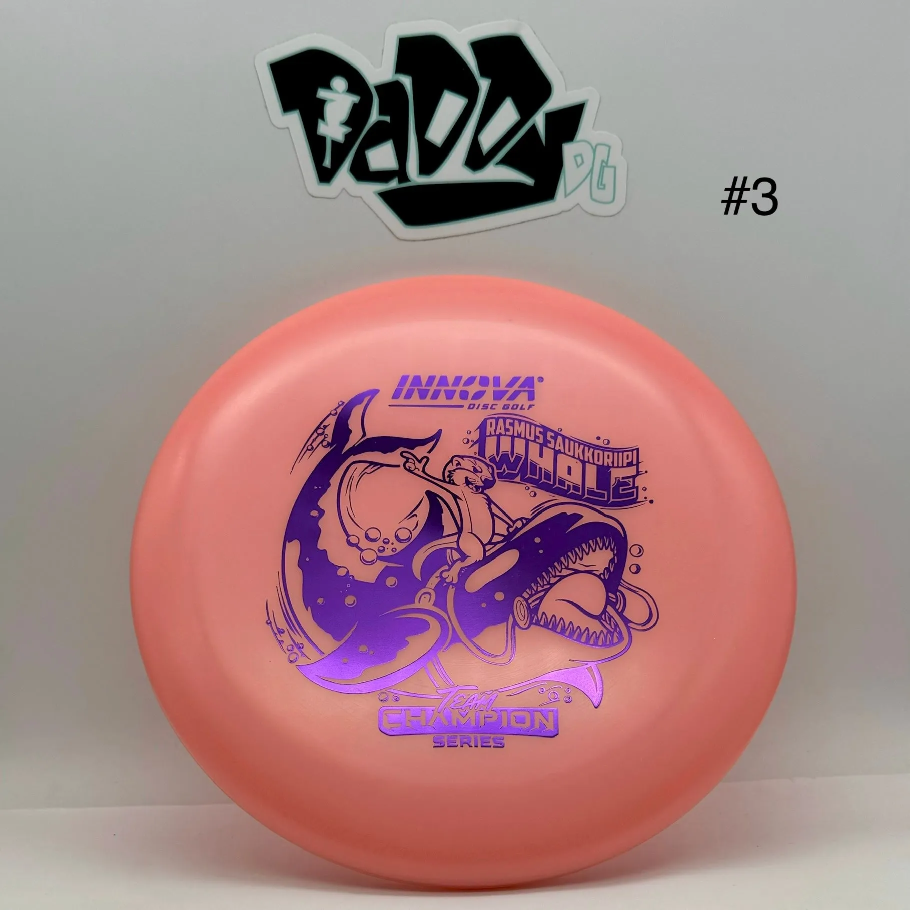 ****NEW Innova Proto Glow Champion Whale Rasmus Saukkoriipi 2024 Team Series Putt & Approach