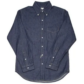 orSlow - Button-down Shirt - One Wash Denim