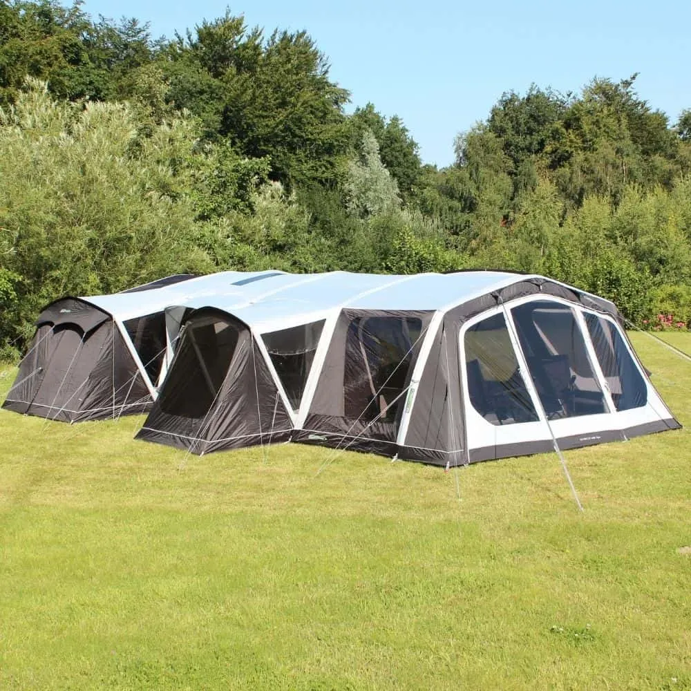 Outdoor Revolution Ozone 8.0 Safari Lodge Six ( 6) Berth Family Air Tent with Two Side Annexes ORFT3020   Free Footprint (2024)