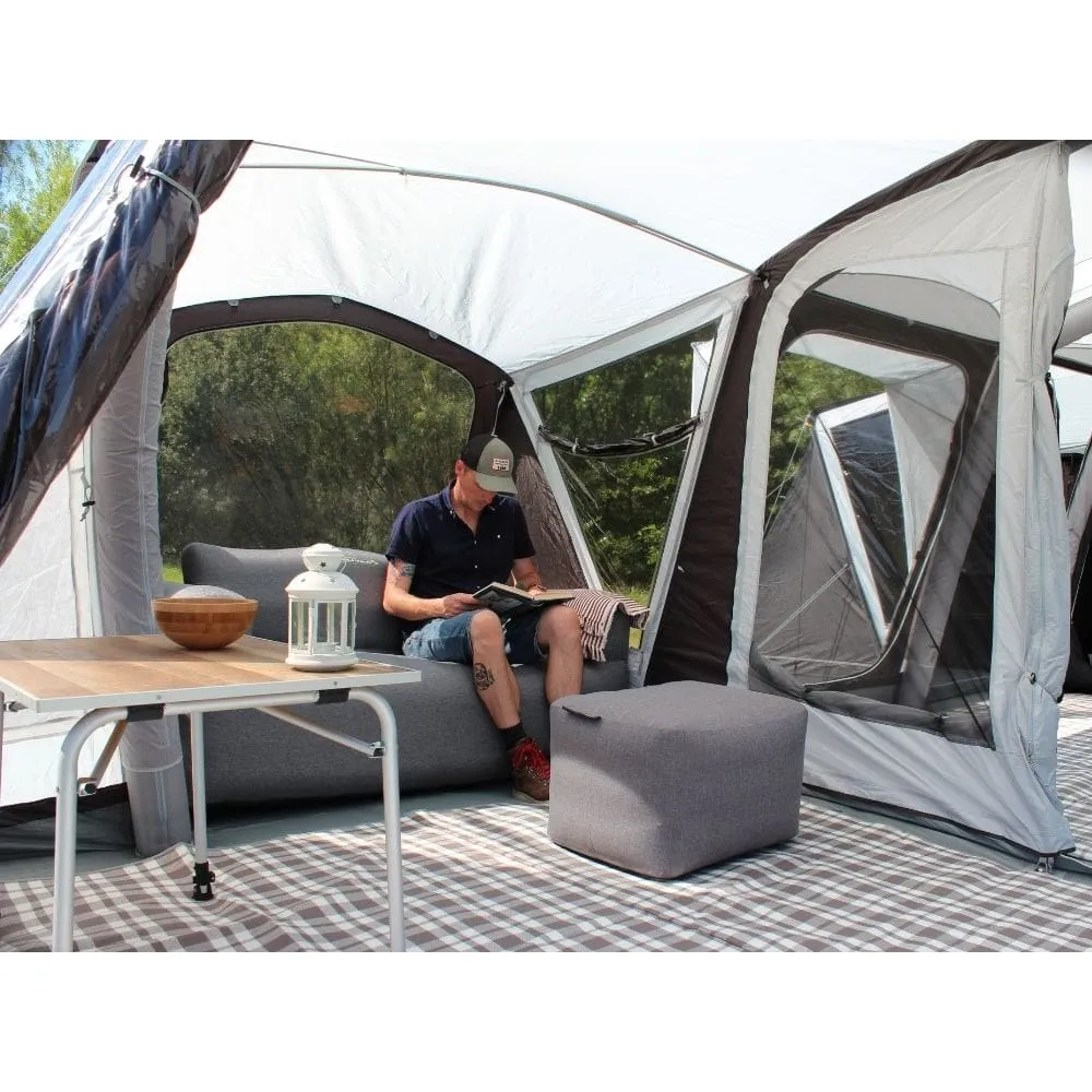 Outdoor Revolution Ozone 8.0 Safari Lodge Six ( 6) Berth Family Air Tent with Two Side Annexes ORFT3020   Free Footprint (2024)