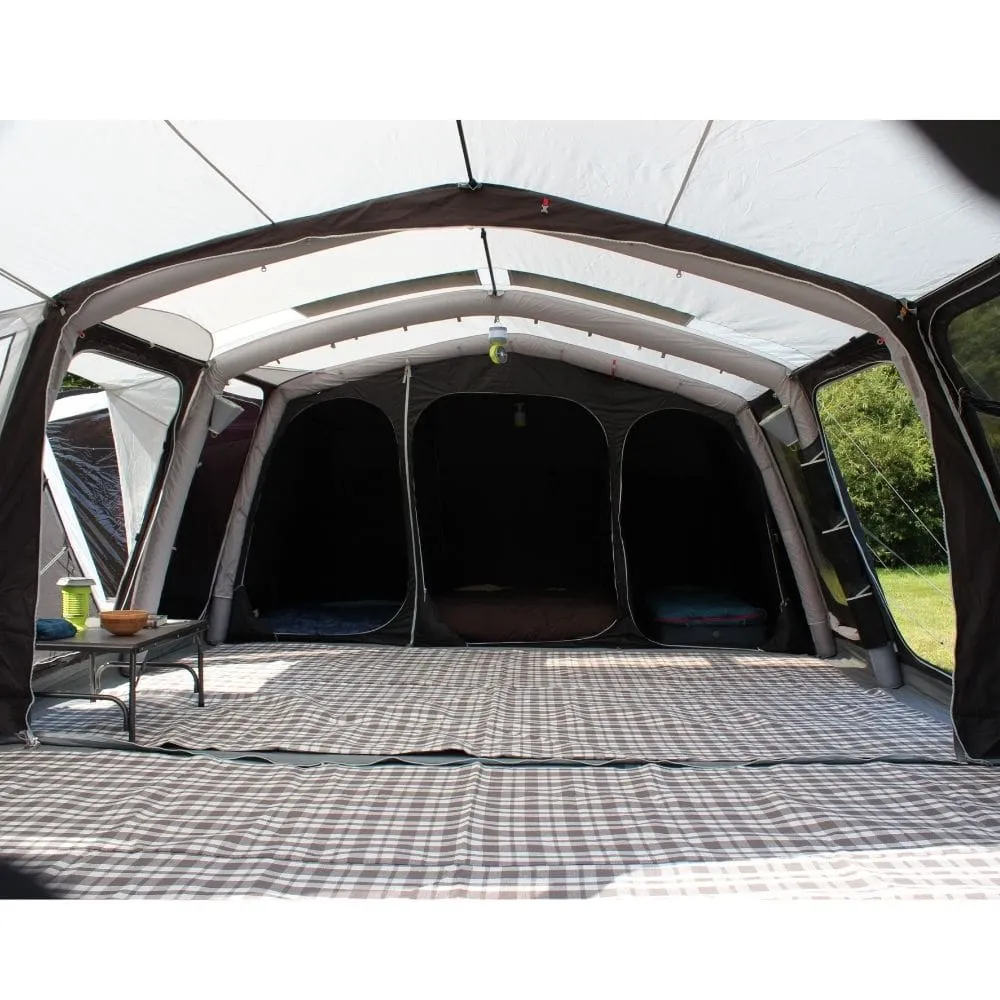 Outdoor Revolution Ozone 8.0 Safari Lodge Six ( 6) Berth Family Air Tent with Two Side Annexes ORFT3020   Free Footprint (2024)