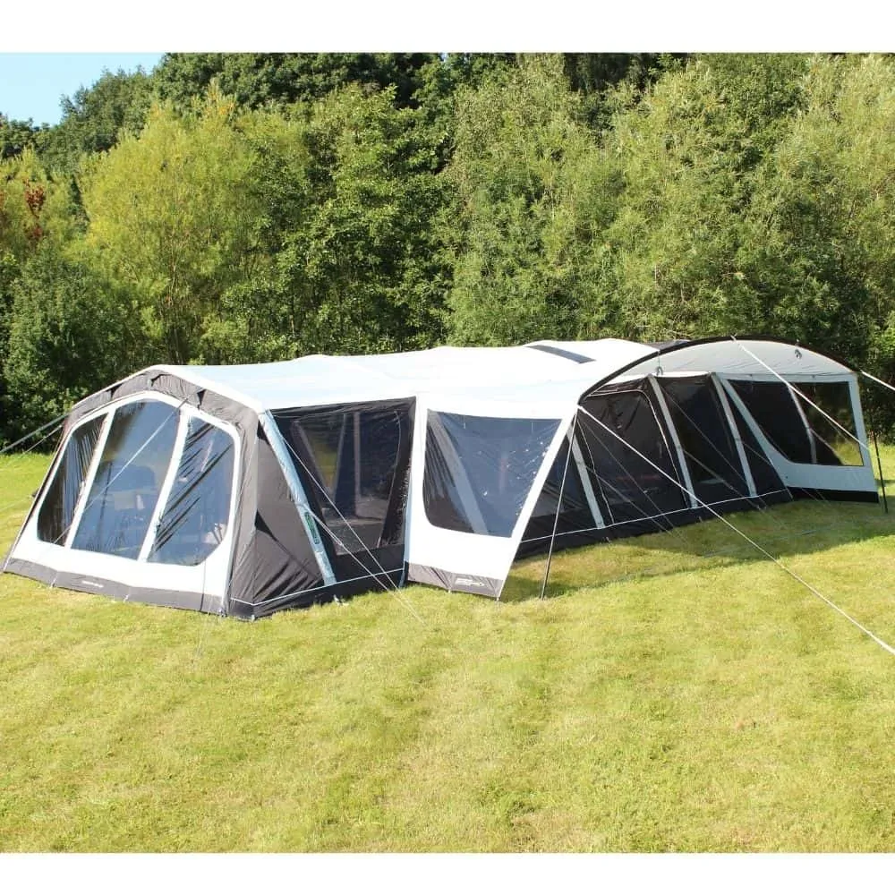 Outdoor Revolution Ozone 8.0 Safari Lodge Six ( 6) Berth Family Air Tent with Two Side Annexes ORFT3020   Free Footprint (2024)