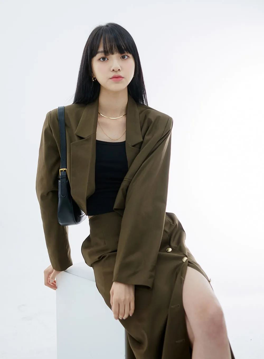 Oversize Crop Jacket OS27