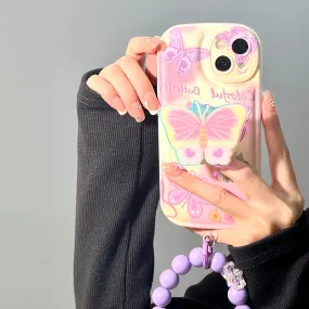 Purple Butterfly Phone Case