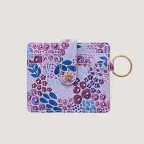 Purple Wildflowers Wallet