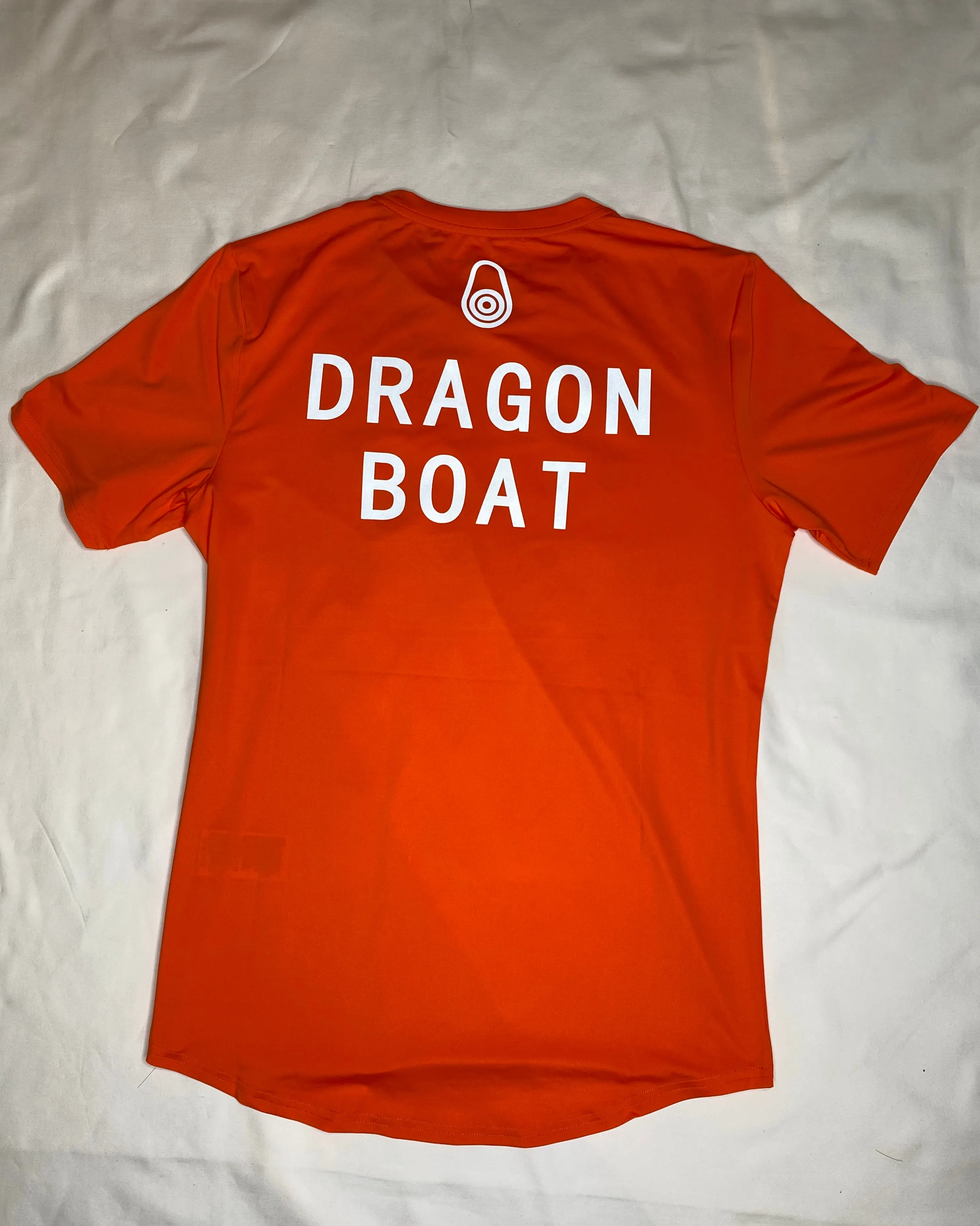 Rashguard SS Orange With RHKYC Logo-Dragon Boat