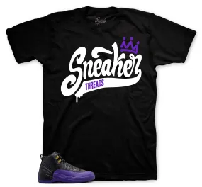 Retro 12 Field Purple ST Crown Shirt