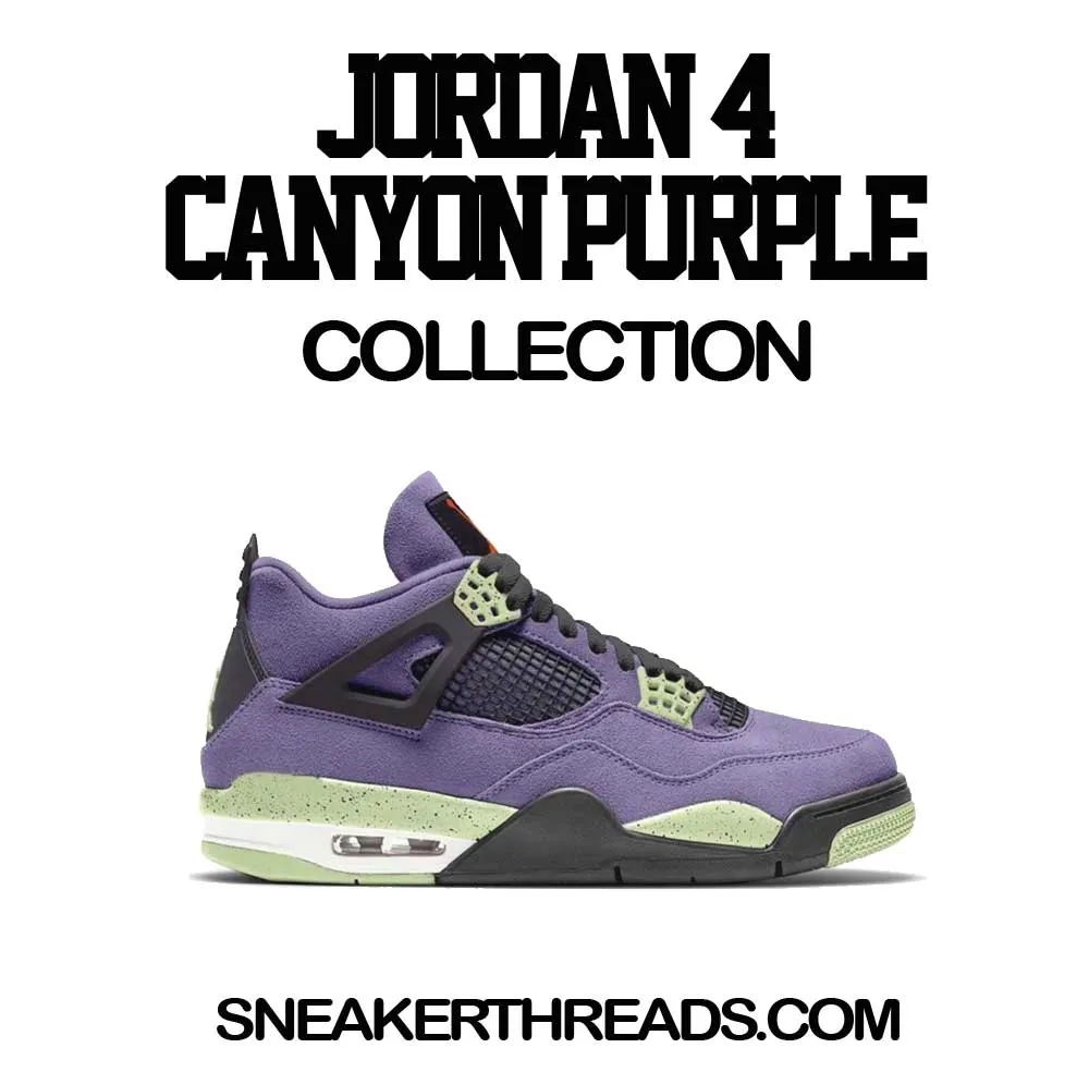 Retro 4 Canyon Purple Fresh Pair Shirt