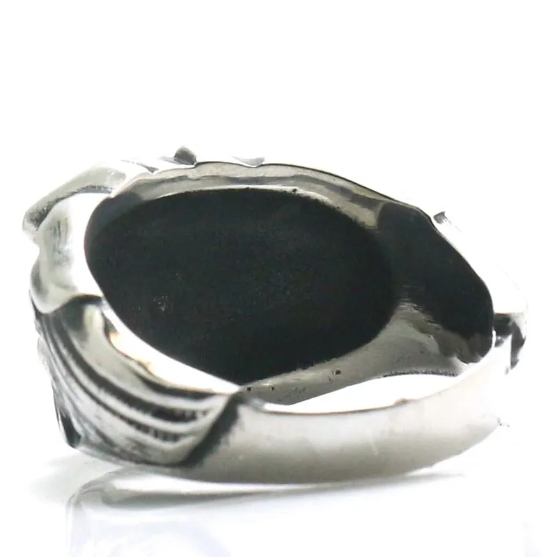 Stainless Steel Eagle Engine  Ring