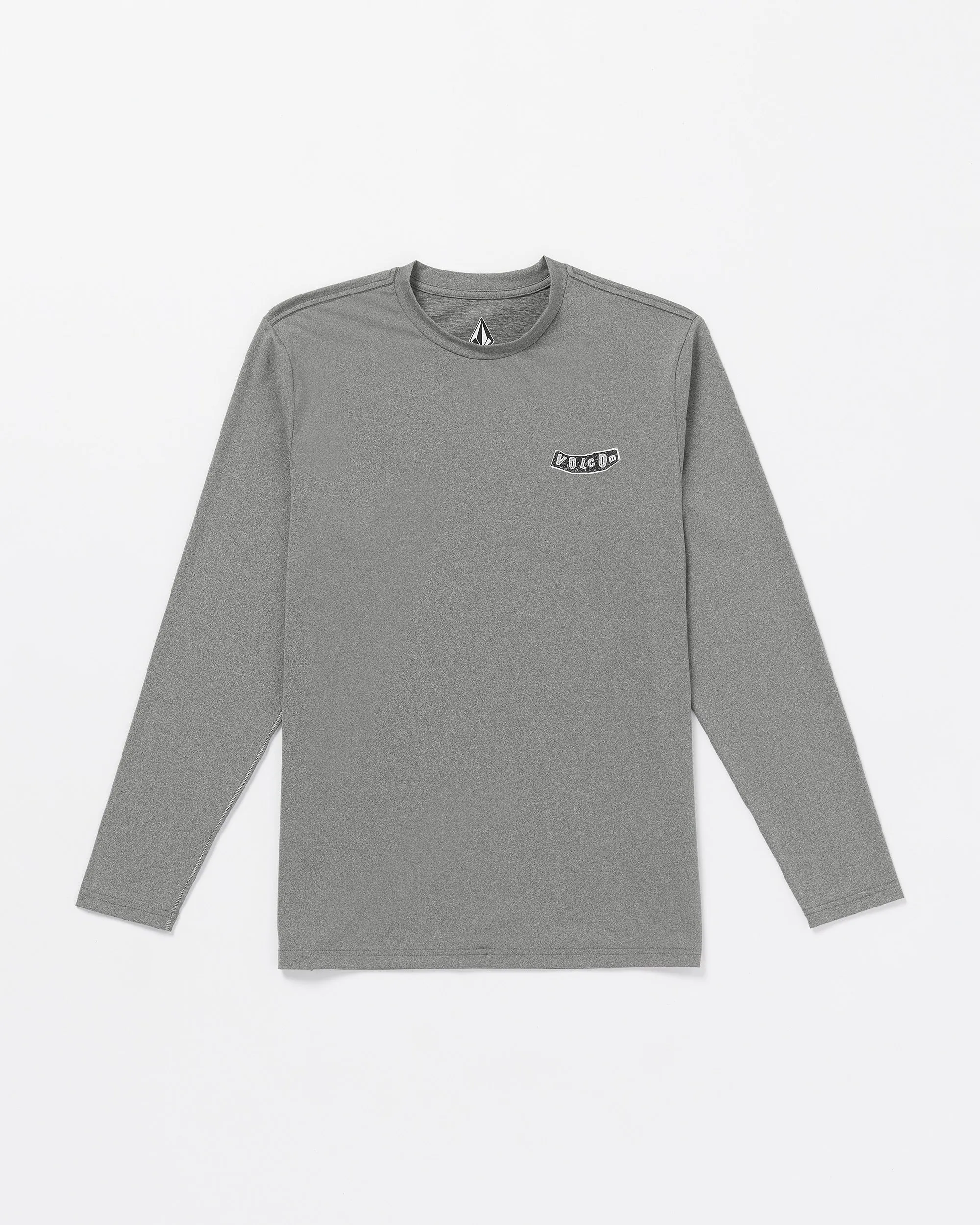 Stone Pistol Long Sleeve Rashguard - Heather Grey