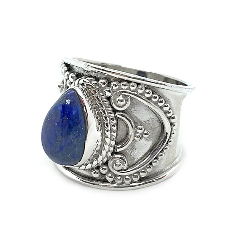 Sunil Lapis Lazuli Gypsy Ring