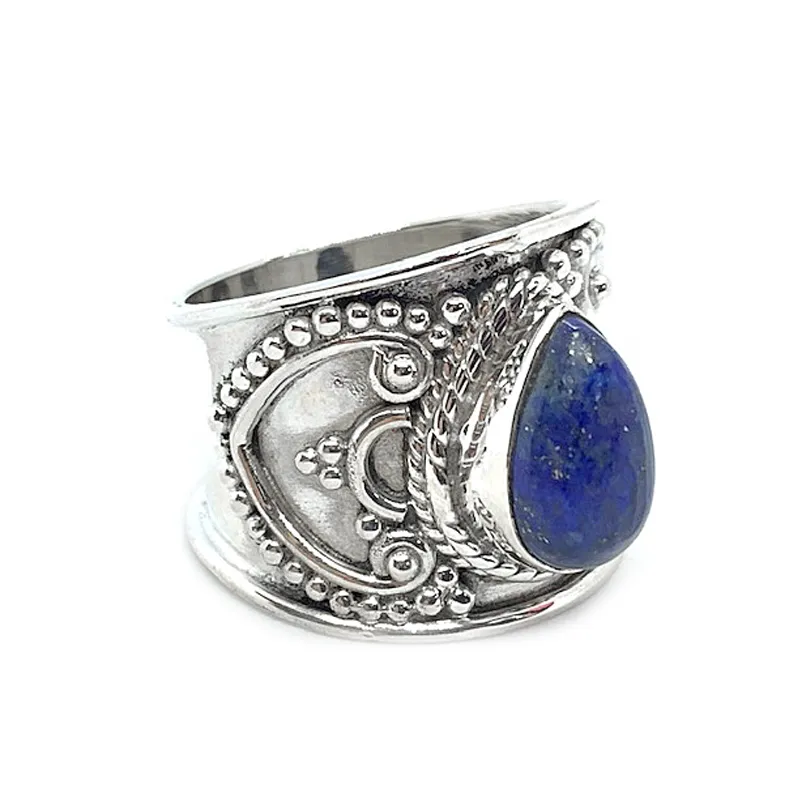 Sunil Lapis Lazuli Gypsy Ring