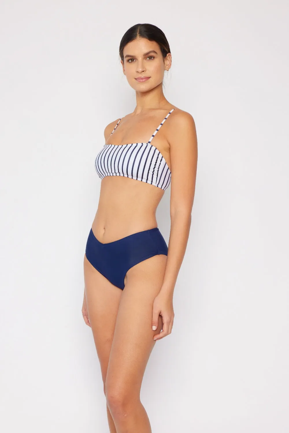 Sunset and Swim – Marina West Swim – Gestreiftes Bikini-Set