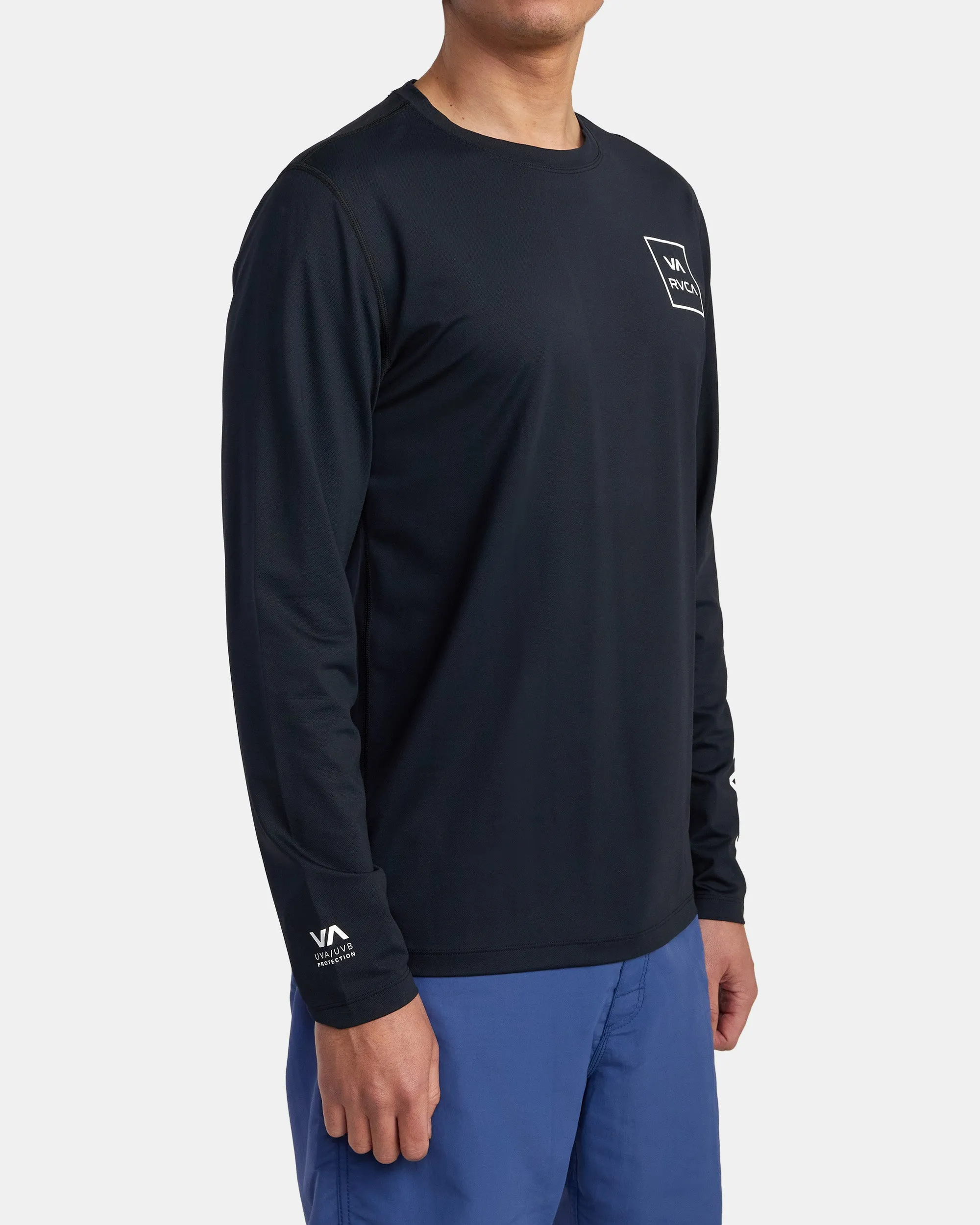 Surf Shirt Long Sleeve Surf Tee - Black