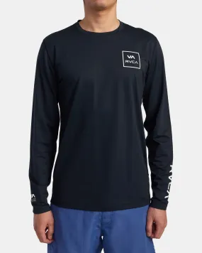 Surf Shirt Long Sleeve Surf Tee - Black