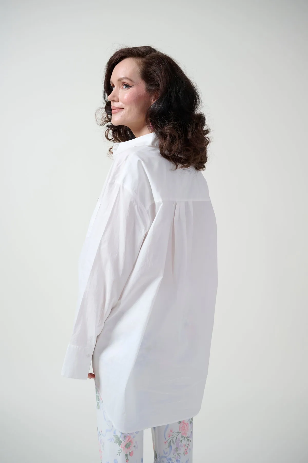 The Ivory Big Blouse