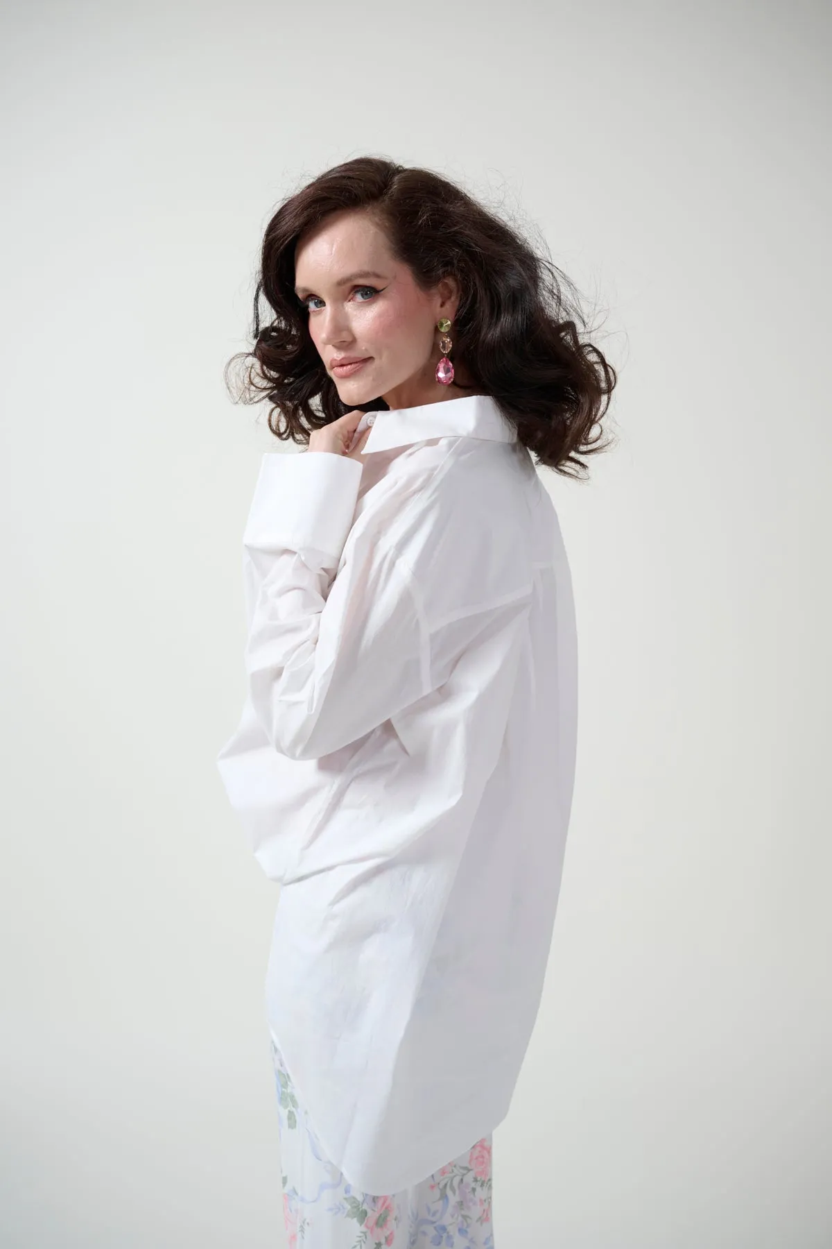 The Ivory Big Blouse