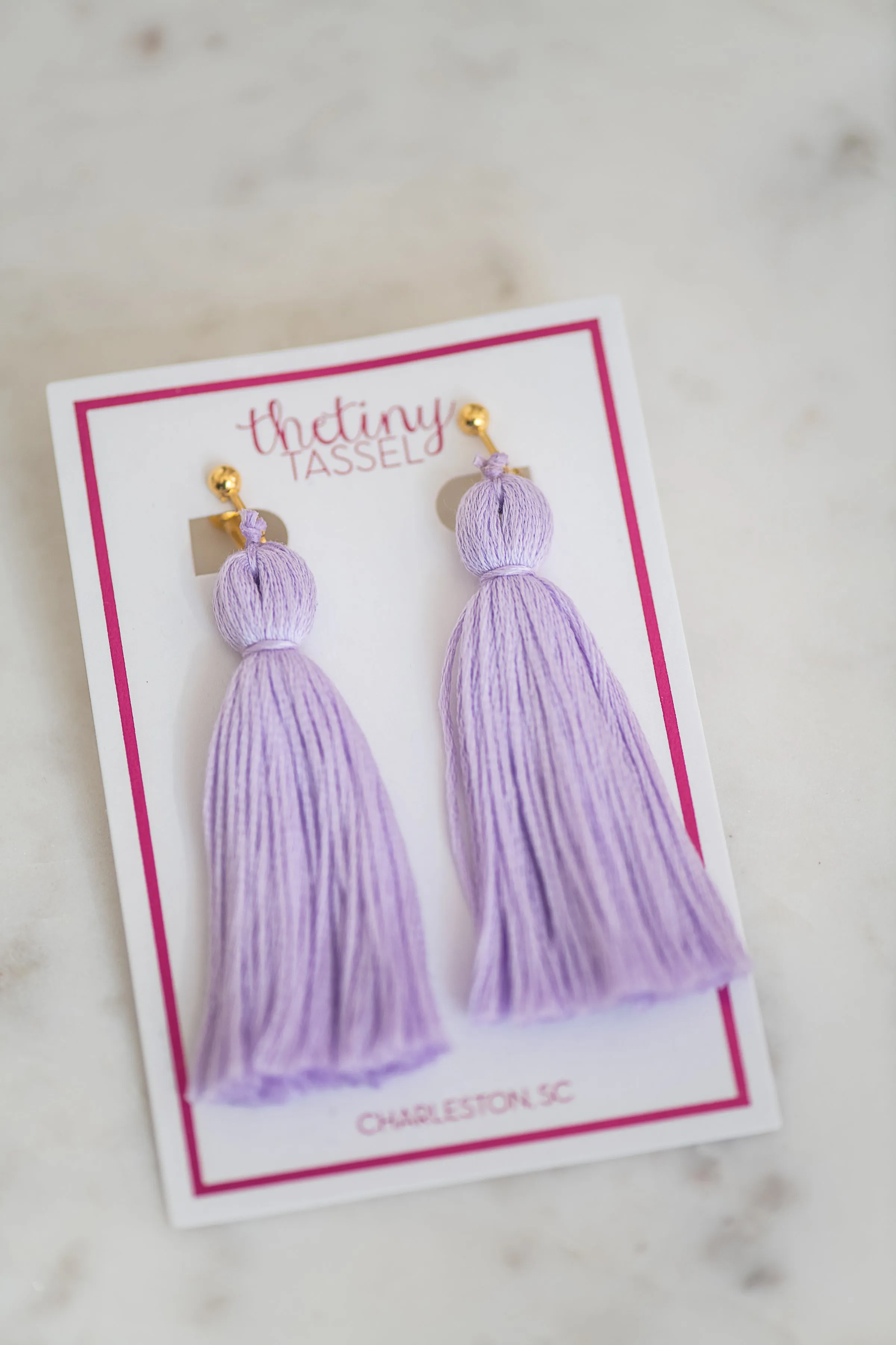 The Tradd Clip-On Tassel Earring