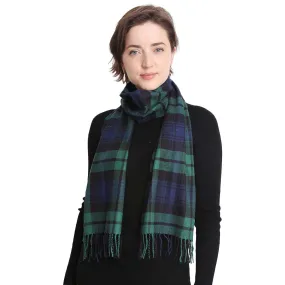 Trendy Plaid Check Patterned Oblong Scarf