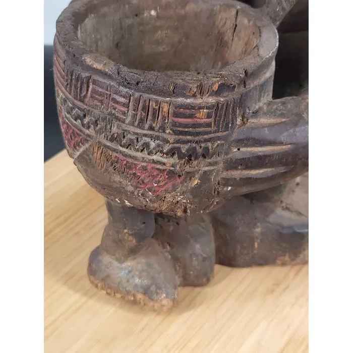 Yoruba Ifa Divination Cup Carrier, Nigeria #